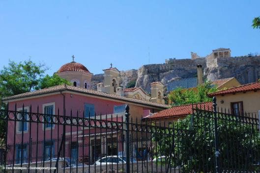 Quick look at the Acropolis. Still there, still Greek. Have to move on – Photo: Eleni Roumpou