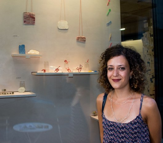 Chiara Cavallo at Eleni Marneri Gallery. Photo by Eleni Roumpou