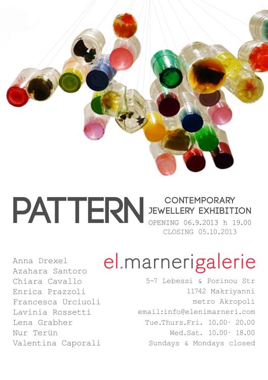 PATTERN Exhibition at Marneri Gallery